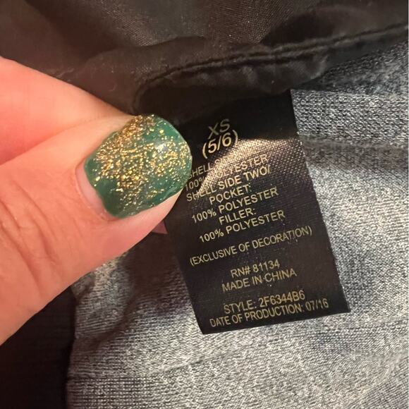 Pacific Trail Children’s Reversible Hooded Jacket size XS (5/6) - Picture 5 of 10